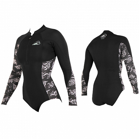 Гидрокостюм SOORUZ Divine 1/1 Shorty Mini Zip Long Sleeves Гидрокостюм SOORUZ Divine 1/1 Shorty Mini Zip Long Sleeves
